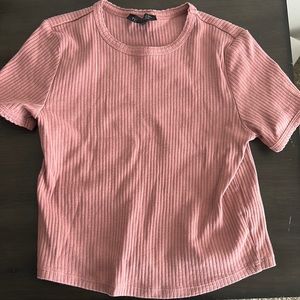 Topshop pink top